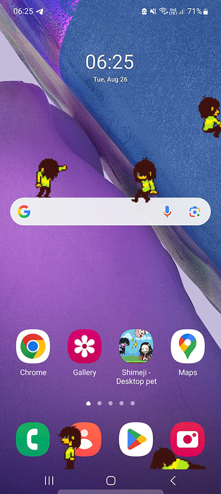 Kris Shimeji on Mobile