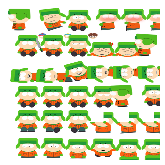 Kyle Broflovski Shimeji Sprite Preview