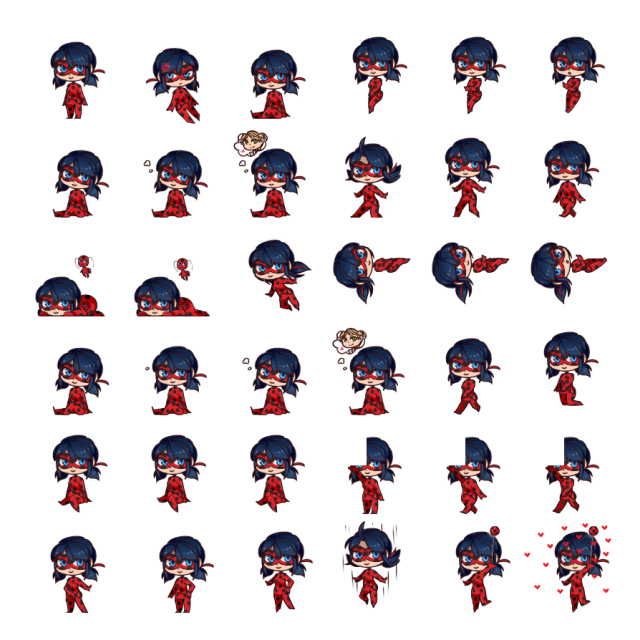 Ladybug Shimeji Sprite Preview