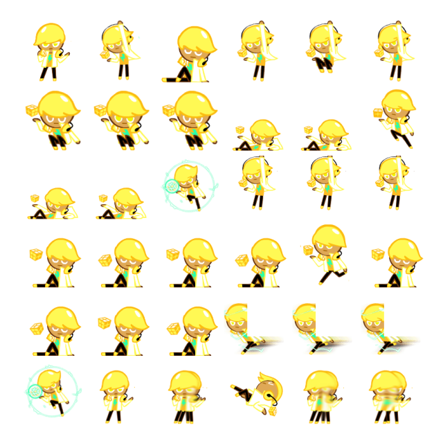 Lemon Cookie Shimeji Sprite Preview