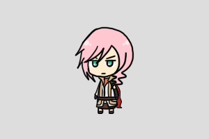 Lightning Shimeji featured image – free desktop pet from Final Fantasy XIII