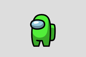 Lime Shimeji featured image – free desktop pet from Among Us