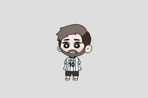 Lionel Messi Shimeji featured image – free desktop pet from Football