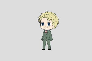 Loid Forger Shimeji featured image – free desktop pet from Spy x Family