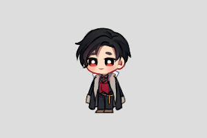 Lucifer Shimeji featured image – free desktop pet from Obey Me!