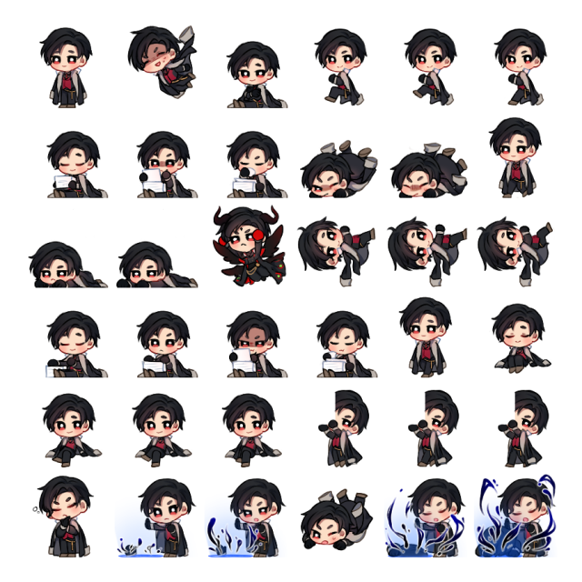 Lucifer Shimeji Sprite Preview