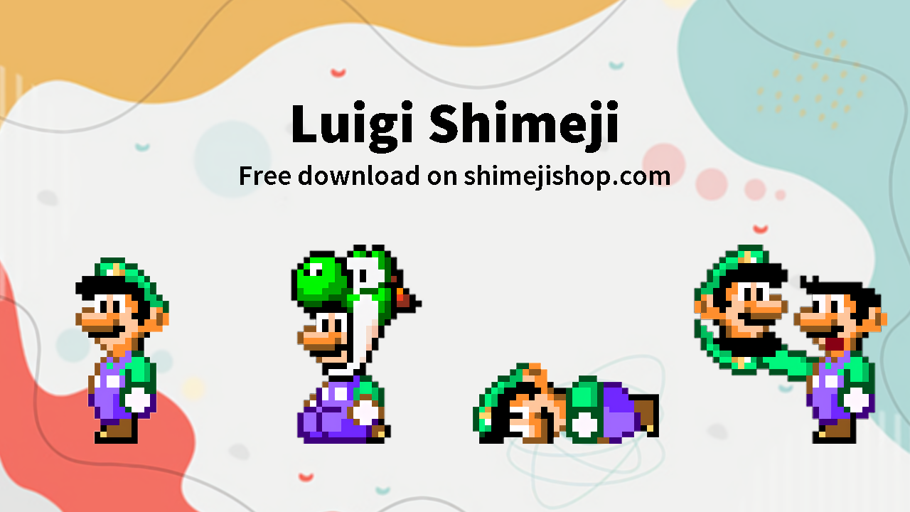 Luigi Shimeji Cover