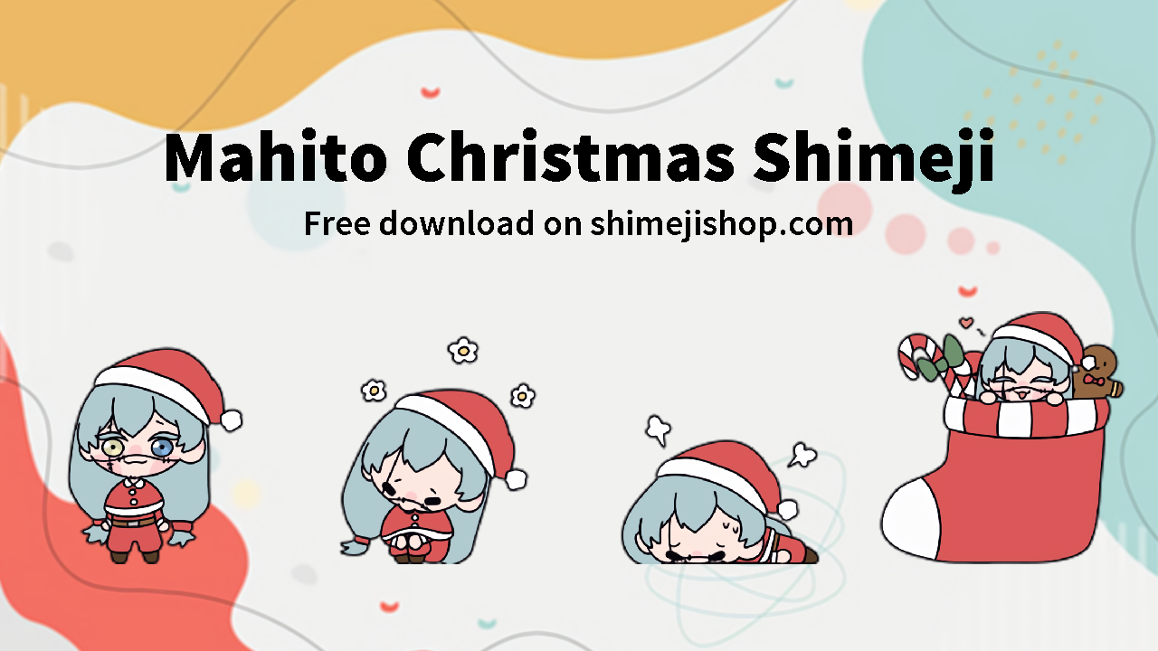 Mahito Christmas Shimeji Cover