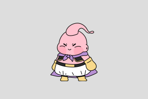 Majin Buu (Fat Buu) Shimeji featured image – free desktop pet from Dragon Ball