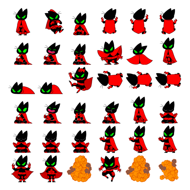 MaoMao Shimeji Sprite Preview