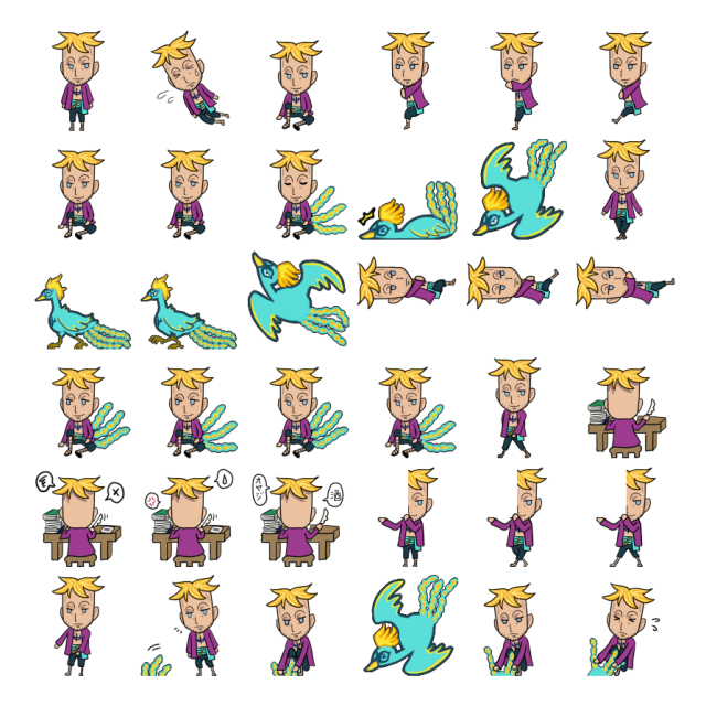 Marco Shimeji Sprite Preview