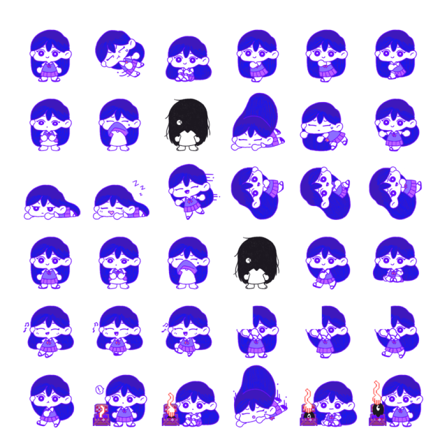 Mari Shimeji Sprite Preview