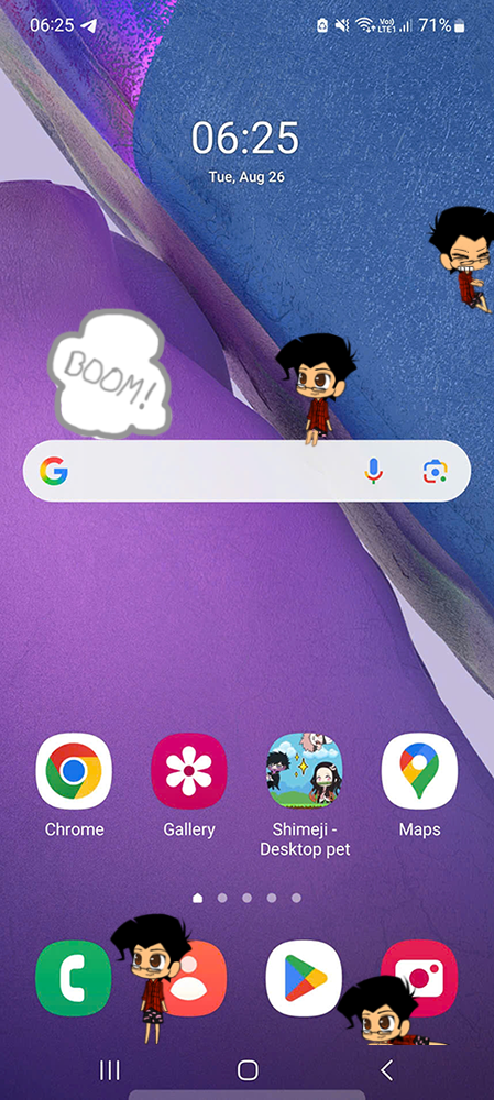 Markiplier Shimeji on Mobile