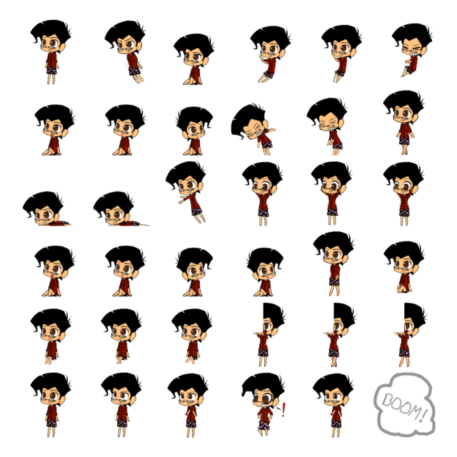 Markiplier Shimeji Sprite Preview