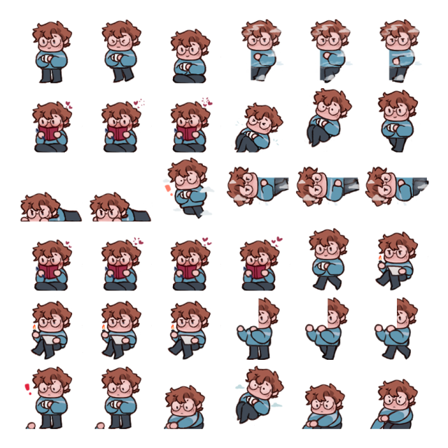 Martin Shimeji Sprite Preview
