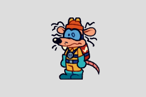 Megavolt Shimeji featured image – free desktop pet from Darkwing Duck