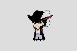 Mihawk Shimeji featured image – free desktop pet from One Piece