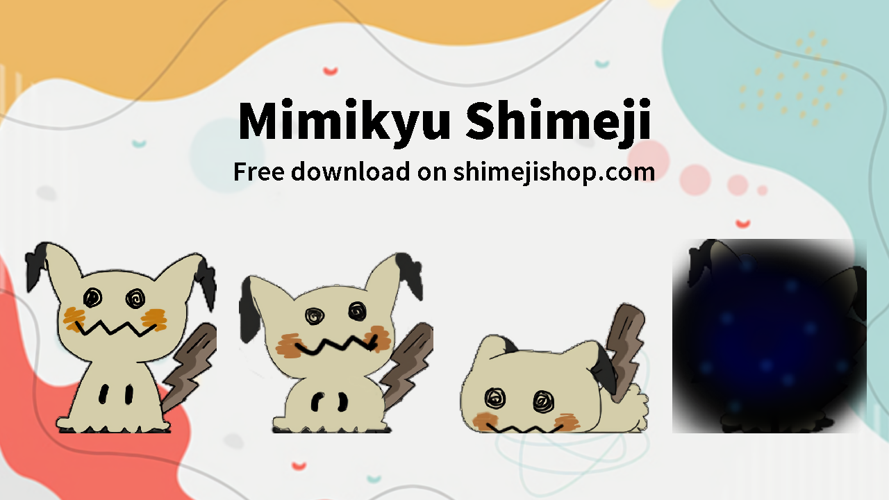 Mimikyu Shimeji Cover