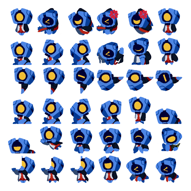 Mirage Shimeji Sprite Preview