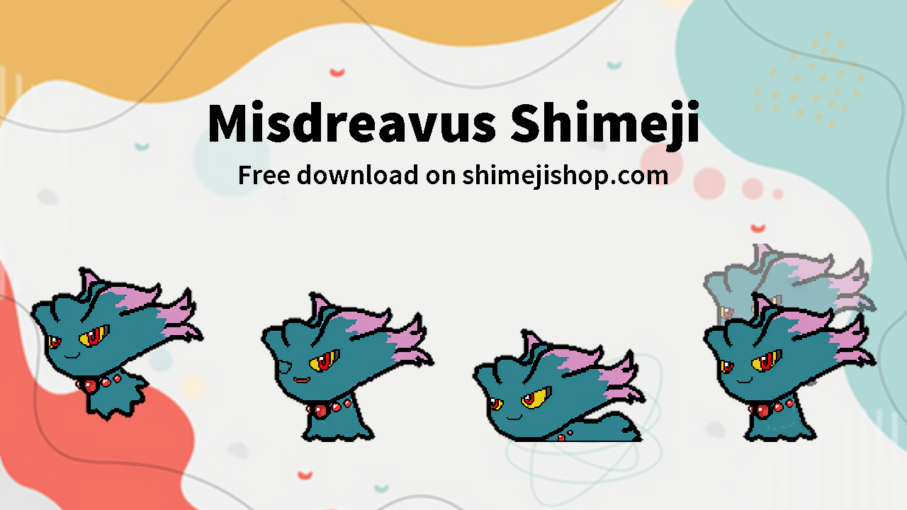 Misdreavus Shimeji Cover
