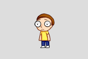 Morty Shimeji featured image – free desktop pet from Rick & Morty