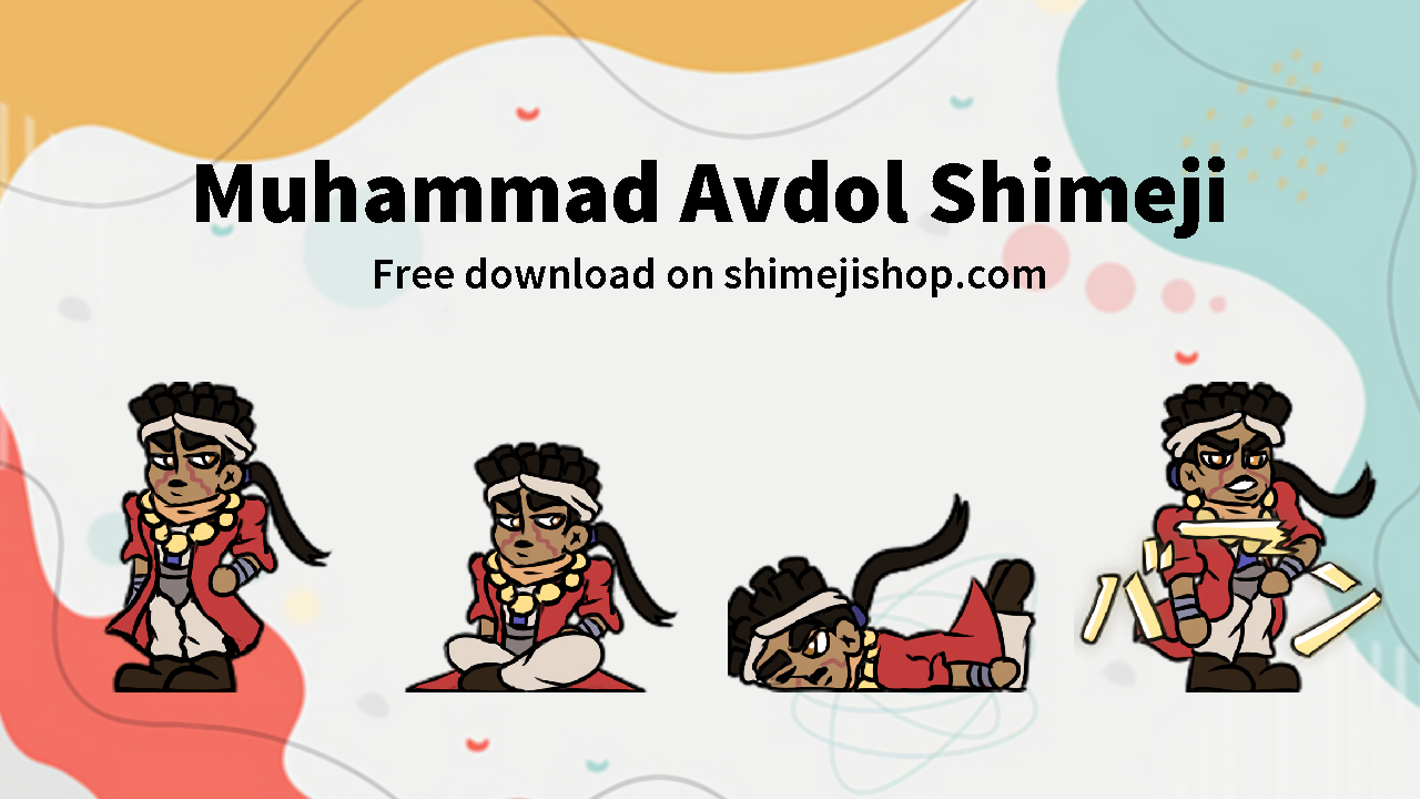 Muhammad Avdol Shimeji Cover