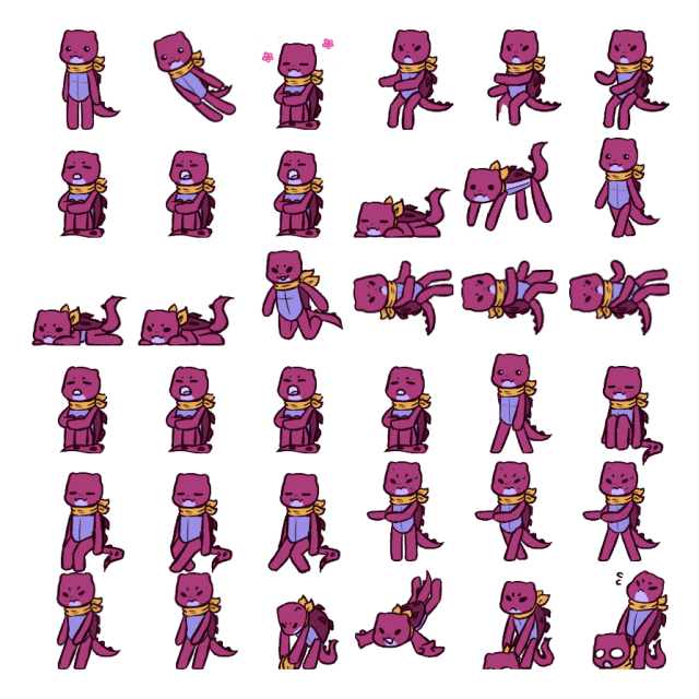 Mutant Chompy Shimeji Sprite Preview
