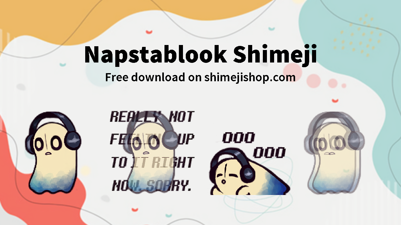 Napstablook Shimeji Cover
