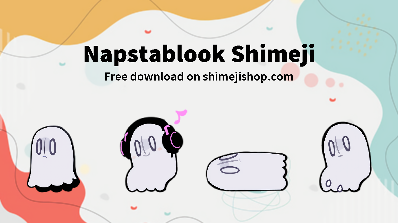 Napstablook Shimeji Cover