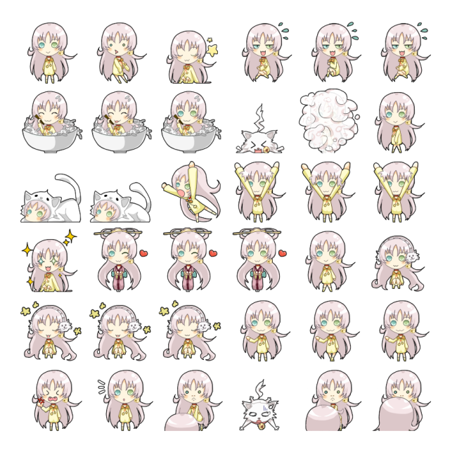 Neko Shimeji Sprite Preview