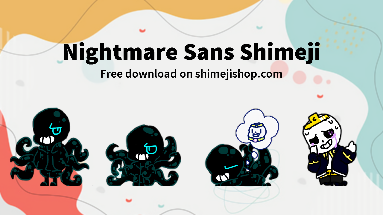 Nightmare Sans Shimeji Cover