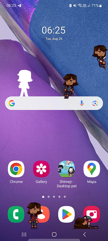 Noah Shimeji on Mobile