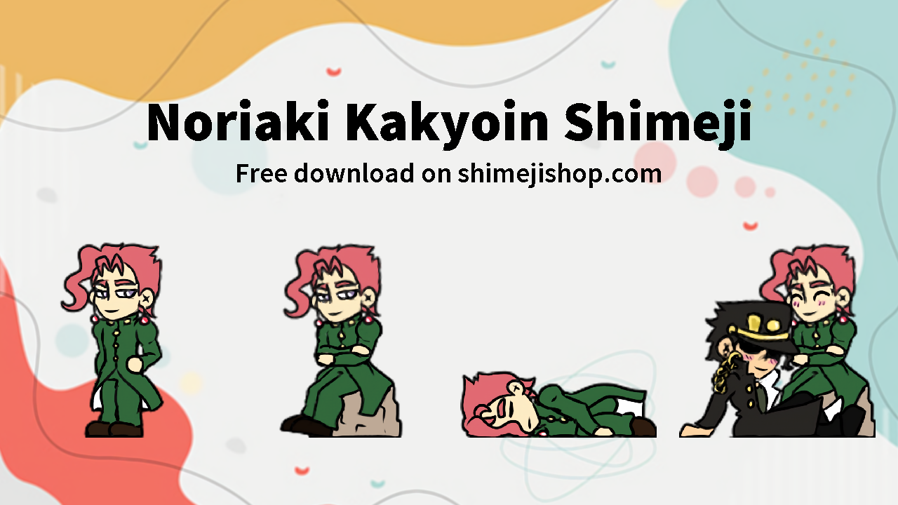 Noriaki Kakyoin Shimeji Cover