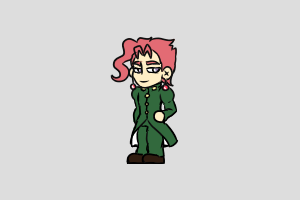 Noriaki Kakyoin Shimeji featured image – free desktop pet from JoJo's Bizarre Adventure