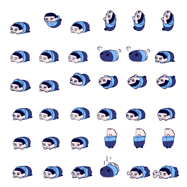 Norushima Shimeji Sprite Preview