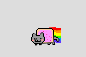 Nyan Cat Shimeji featured image – free desktop pet from Memes
