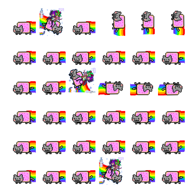 Nyan Cat Shimeji Sprite Preview