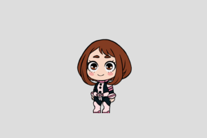 Ochako Uraraka (Uravity) Shimeji featured image – free desktop pet from My Hero Academia