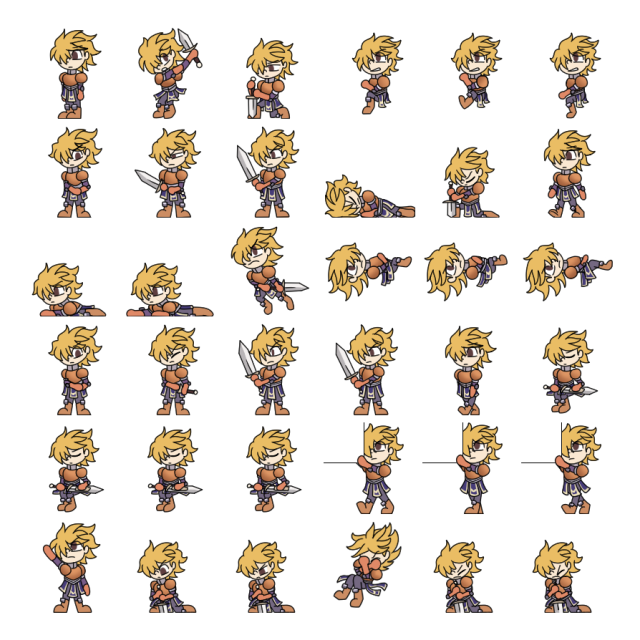 Oersted Shimeji Sprite Preview