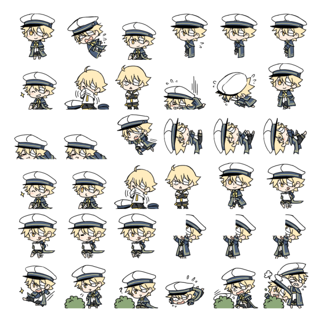 Oliver Shimeji Sprite Preview