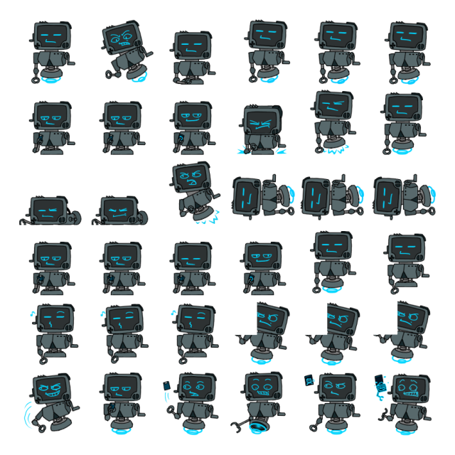 P03 Shimeji Sprite Preview