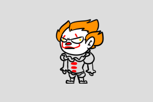 Pennywise Shimeji featured image – free desktop pet from IT 2017