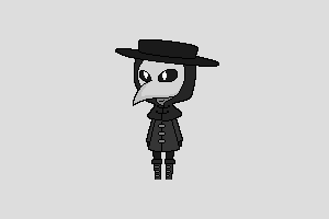 Plague Doctor Shimeji featured image – free desktop pet from OC