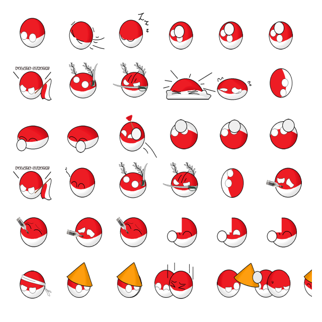 Poland Shimeji Sprite Preview