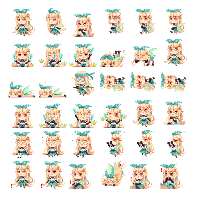 Pomu Rainpuff Shimeji Sprite Preview
