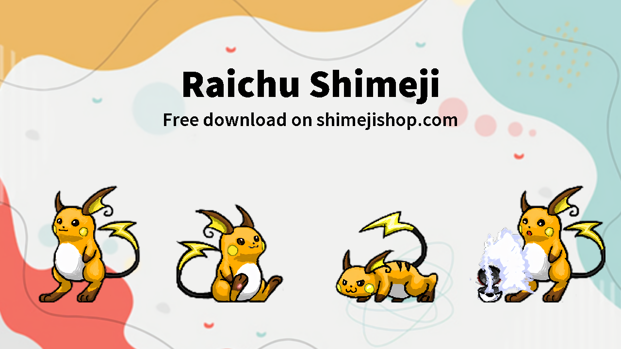Raichu Shimeji Cover