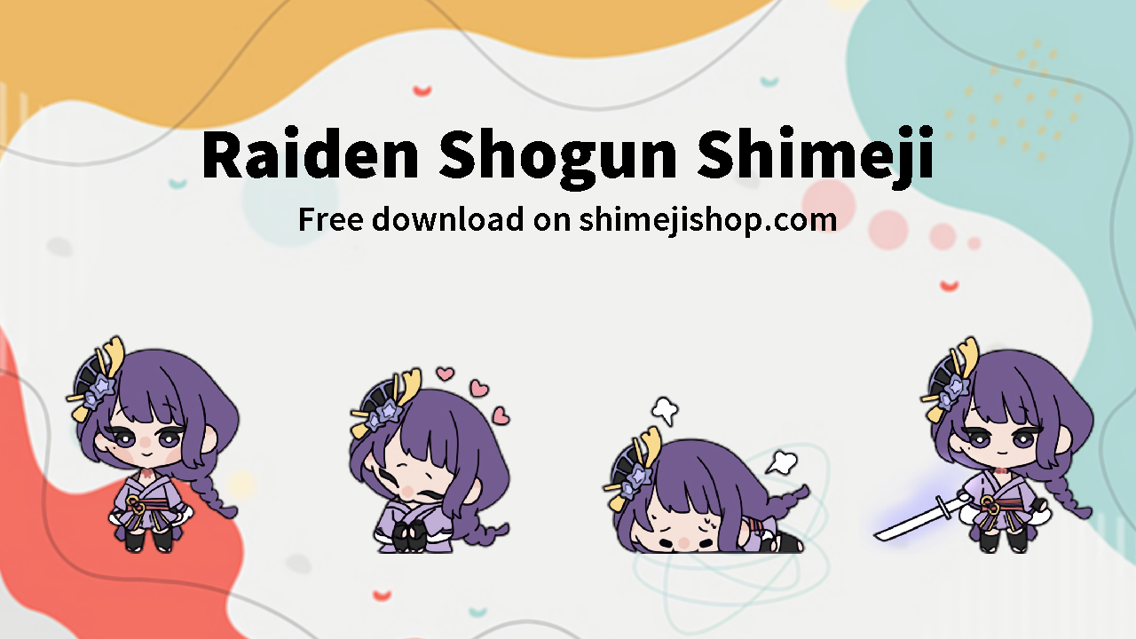 Raiden Shogun Shimeji Cover