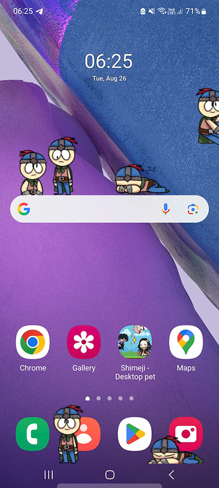 Ranger Stan Marshwalker Shimeji on Mobile