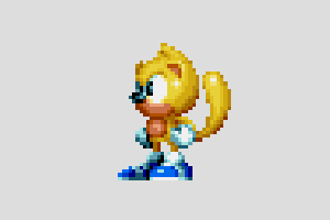 Ray Shimeji featured image – free desktop pet from Sonic Mania Plus