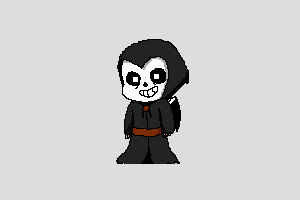 Reaper Sans Shimeji featured image – free desktop pet from Undertale